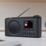 DAB Radio, BT5.4, Akku, Farbdisplay, Wecker, Majority OrwellPro,GEPRÜFT-WIE NEU