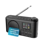 DAB Radio, BT5.4, Akku, Farbdisplay, Wecker, Majority OrwellPro, GEPRÜFT - GUT