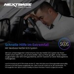 Full HD Dashcam mit 1080p@60fps, GPS, WiFi & Parkmodus, Nextbase NBDVR322GW, DEFEKT