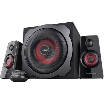 2.1 Gaming Lautsprecher Set Subwoofer 60W RMS PC Speaker...