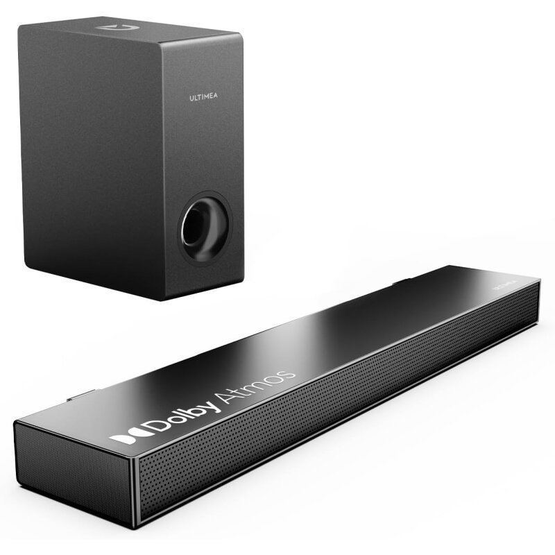Soundbar Dolby Atmos, BT, HDMI ARC, NOVA S50 ULTIMEA, GEPRÜFT - GUT
