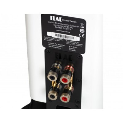 Standlautsprecher Schwarz, ELAC Carina FS247.4, 1 Paar,...
