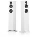 Aktive WLAN Standlautsprecher, 1 Paar, AudioPro A38W, HDMI, AirPlay2, Weiss, NEU
