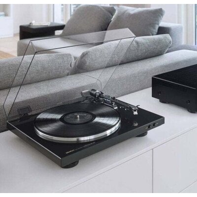 Vollautomat Plattenspieler, Phono, Denon DP-300F, schwarz, BESCHÄDIGT #2