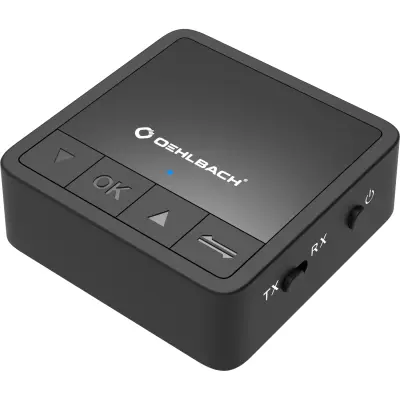 Oehlbach Transmitter & Receiver, Bluetooth 5.2 aptX HD OLED – BTR Innovation NEU