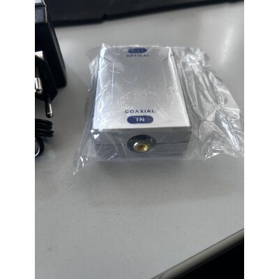 Digital Analog Audio Wandler DAC Toslink Koax auf Cinch...