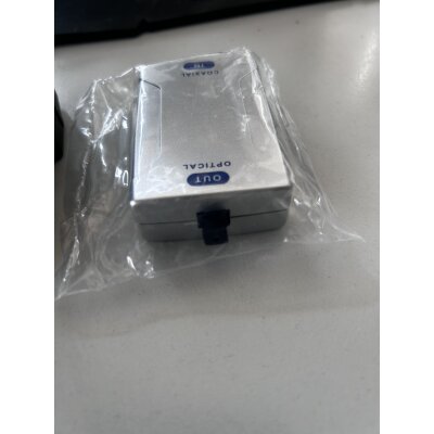 Digital Analog Audio Wandler DAC Toslink Koax auf Cinch AL10L, OEM, NEU