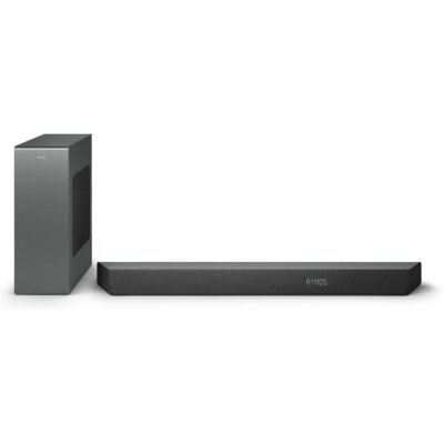 3.1 Soundbar Subwoofer Dolby Atmos HDMI ARC WLAN Philips TAB8507, GEPRÜFT - GUT