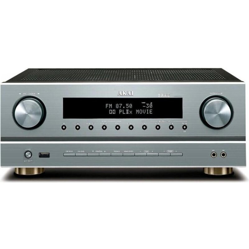 Karaoke Verstärker AKAI AS005RA-750BT,200W RMS, BT, USB, FM, GEPRÜFT - WIE NEU