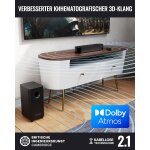 Soundbar Dolby Atmos+Wireless Subwoofer 2.1,,Majority Bowfell Axis,GEPRÜFT - GUT
