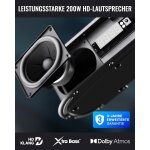 Soundbar Dolby Atmos+Wireless Subwoofer 2.1,,Majority Bowfell Axis,GEPRÜFT - GUT