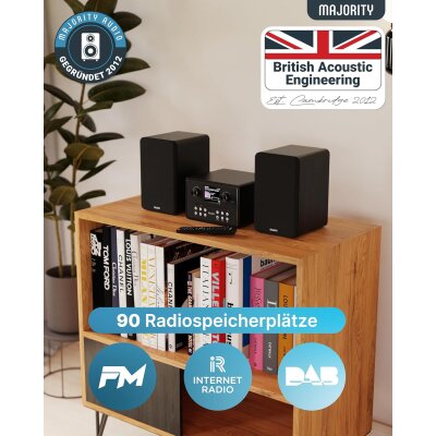 Internetradio Stereoanlage mit CD, DAB,Majority Homerton HIFI,GEPRÜFT -  WIE NEU