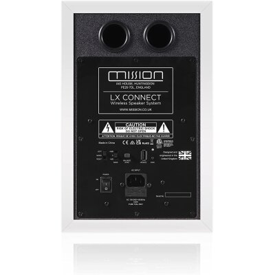 Wireless Lautsprecher, Mission LX-Connect 2.0,120W, HDMI ARC Lux White,WIE NEU #K
