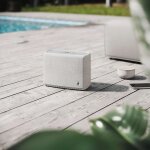 Multiroom Lautsprecher Audio Pro A15 W, 40W, AirPlay 2, IPX2, Hellgrau, NEU