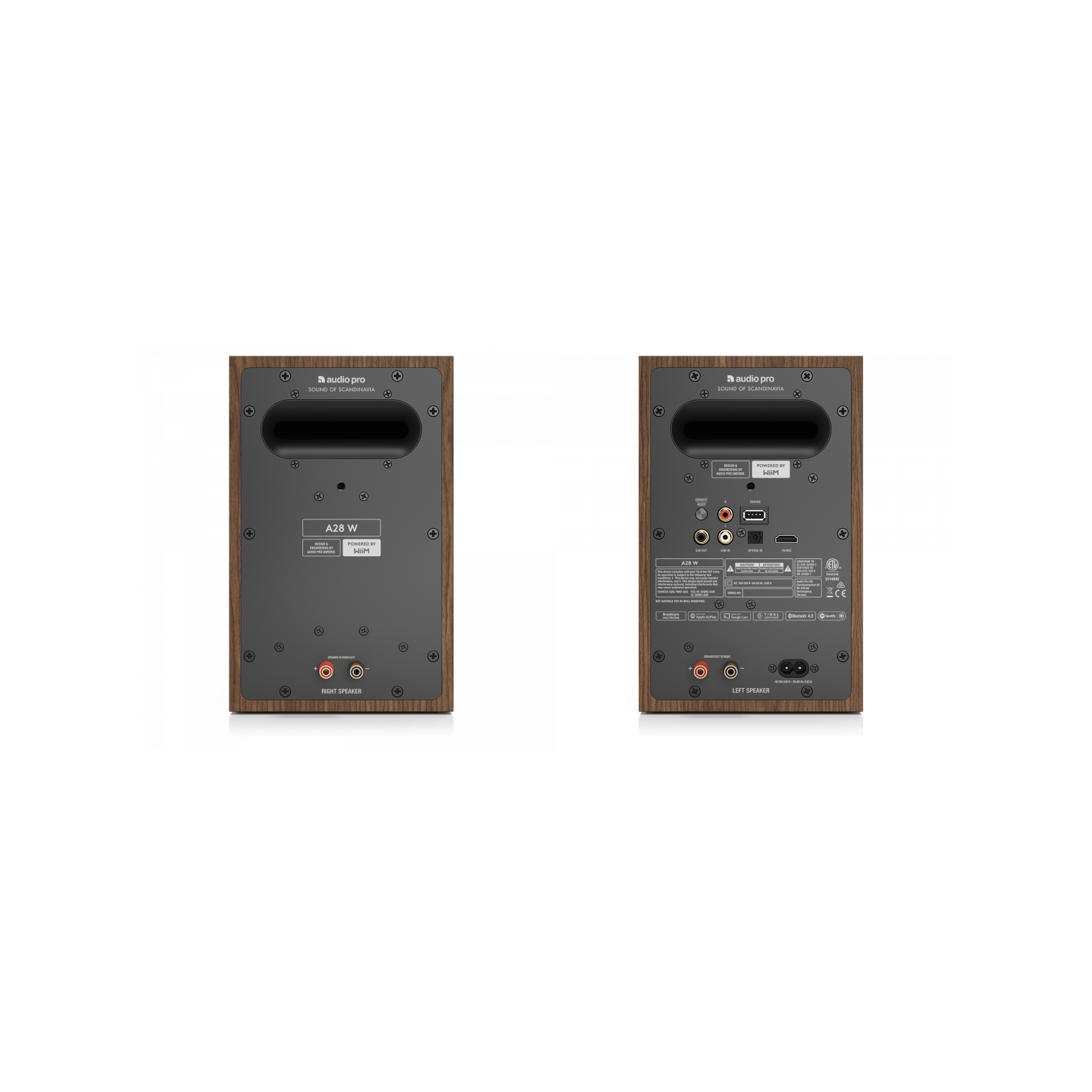 Audio Pro A28 W Multiroom-Regallautsprecher schwarz - Bild 5