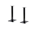 Premium Lautsprecherständer ELAC LS60, 1 Stück, Metall, Kabelkanal, Schwarz, NEU