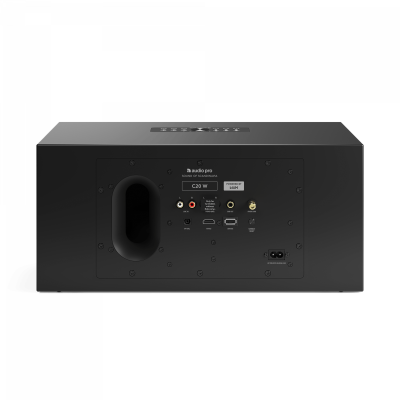 Multiroom Lautsprecher Audio Pro C20W schwarz, Phono, HDMI ARC, Bluetooth, NEU