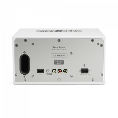 Multiroom Lautsprecher Audio Pro C5 MkII W, Weiss, 41 W, AirPlay 2, NEU