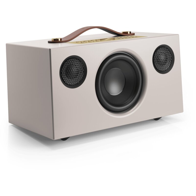 Multiroom Lautsprecher Audio Pro C5 MkII W, Sand Beige, 41 W, AirPlay 2, NEU