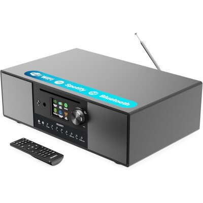 Internetradio, DAB+, CD, BT, eingebauter Subwoofer,...