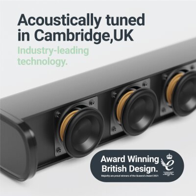 Soundbar 5.1, kabelloser Sat+Sub USB, AUX, Opt, HDMI ARC,...