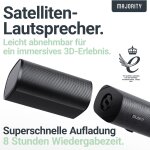 Soundbar 5.1, kabelloser Sat+Sub USB, AUX, Opt, HDMI ARC, Fernbed. Majority Everest, MANGEL