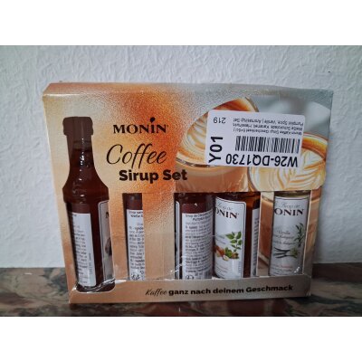4er Geschenkset-Box Berliner Luft MONIN Coffee Jagertee NEU