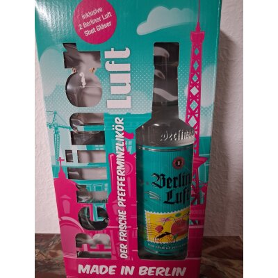 4er Geschenkset-Box Berliner Luft MONIN Coffee Jagertee NEU