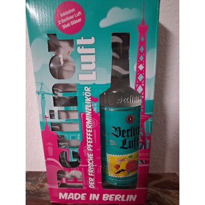 4er Geschenkset-Box Berliner Luft MONIN Coffee Jagertee NEU