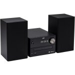 CD Micro HiFi Anlage JVC UX-C25DAB ,Bluetooth, USB, 2×10W, schwarz,GEPRÜFT - GUT