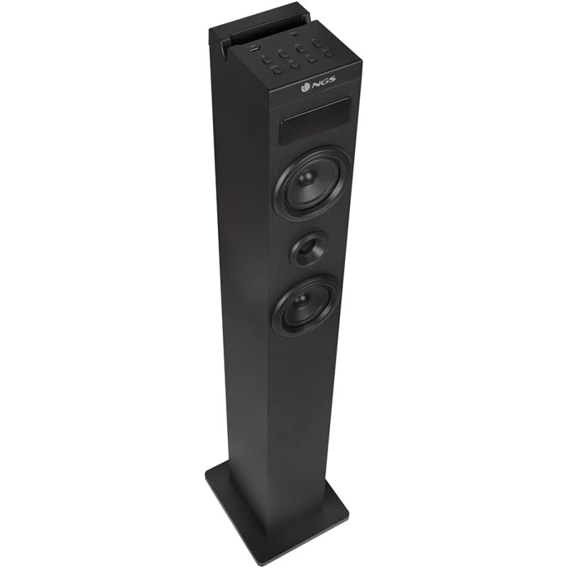 Bluetooth Soundtower, 40W RMS USB FM Radio NGS Sky Charm UNVOLLSTÄNDIG