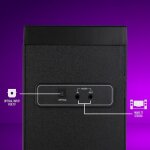 Bluetooth Soundtower, 40W RMS USB FM Radio NGS Sky Charm UNVOLLSTÄNDIG