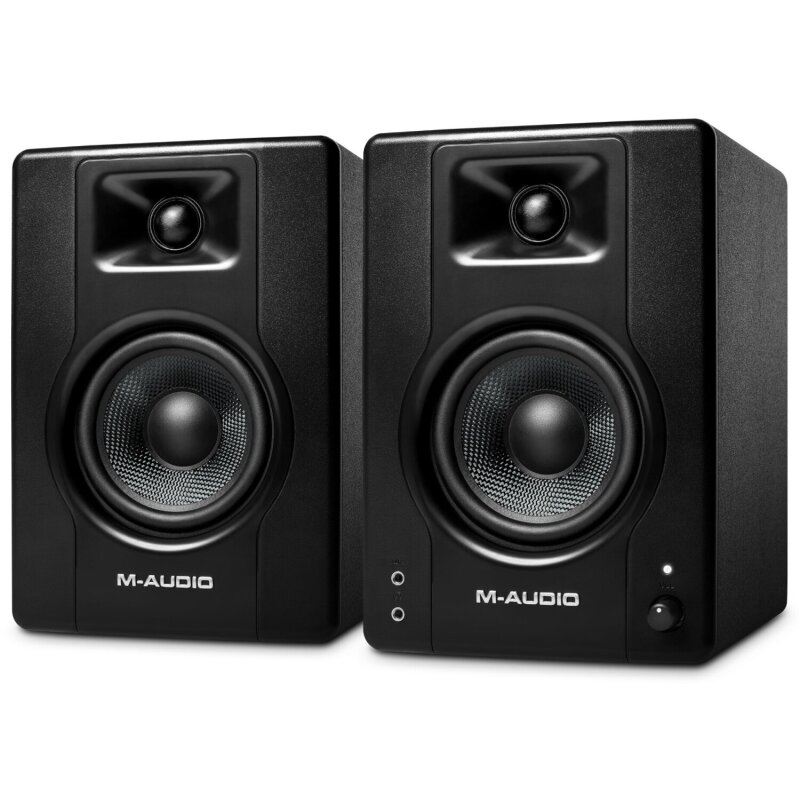 Aktive Studio Monitore M-AUDIO BX4, Multimedia Lautsprecher, GEPRÜFT - WIE NEU