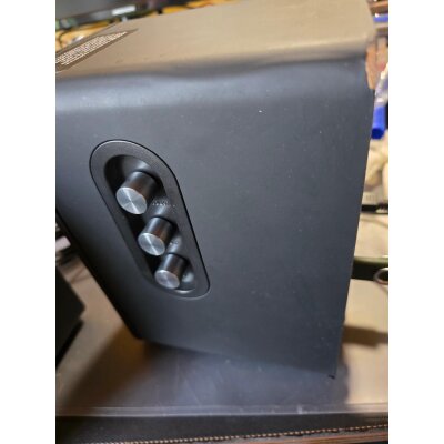 Regallautsprecher, Aktiv, HDMI ARC, BT, Schwarz,1 Paar, Majority D70X,BESCHÄDIGT