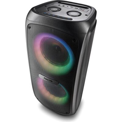 Akku Karaokebox, Bluetooth 5.3, 200W, TWS,RGB-Licht, NGS Wild Temper,BESCHÄDIGT