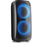 Akku Karaokebox, Bluetooth 5.3, 200W, TWS,RGB-Licht, NGS Wild Temper,BESCHÄDIGT