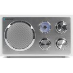 Retro Radio weiß, UKW/MW, USB, SD & AUX, Holzgehäuse, Blaupunkt RXN 19, GEPRÜFT
