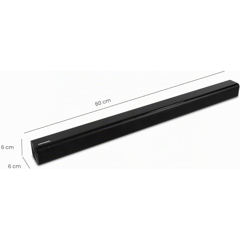 Bluetooth Soundbar mit HDMI ARC,90W/30W RMS,Metronic 477591, GEPRÜFT GUT