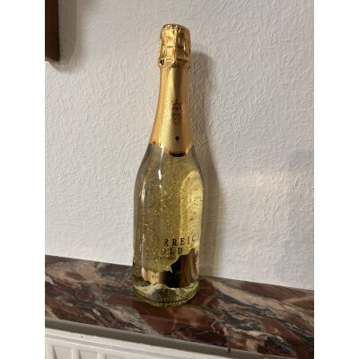 Österreich Gold Sekt, 9x 0,75L, 23K Blattgold,...