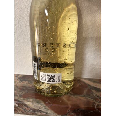 Österreich Gold Sekt, 9x 0,75L, 23K Blattgold, trocken, 9,5% Vol., NEU