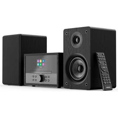 CD Radio mit DAB+, Bluetooth 5.3, schwarz, Oakcastle...