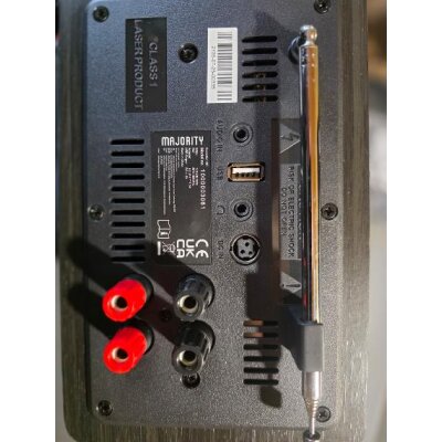 Internetradio Stereoanlage mit CD, DAB, Majority Homerton HIFI, VERKRATZT MANGEL