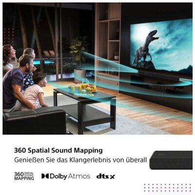 Sony Soundbar HT-A3000 3.1 250W Dolby Atmos eARC...