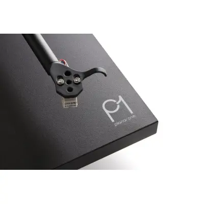 Plattenspieler schwarz,Rega Planar 1, RB110, Carbon MM,...