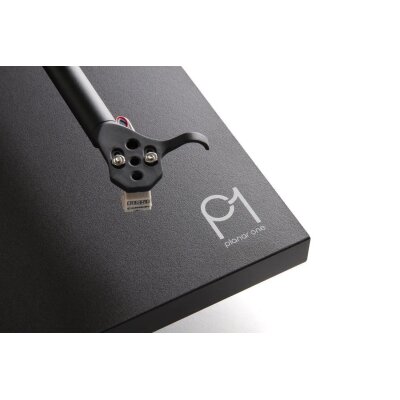 Plattenspieler schwarz,Rega Planar 1, RB110, Carbon MM,...
