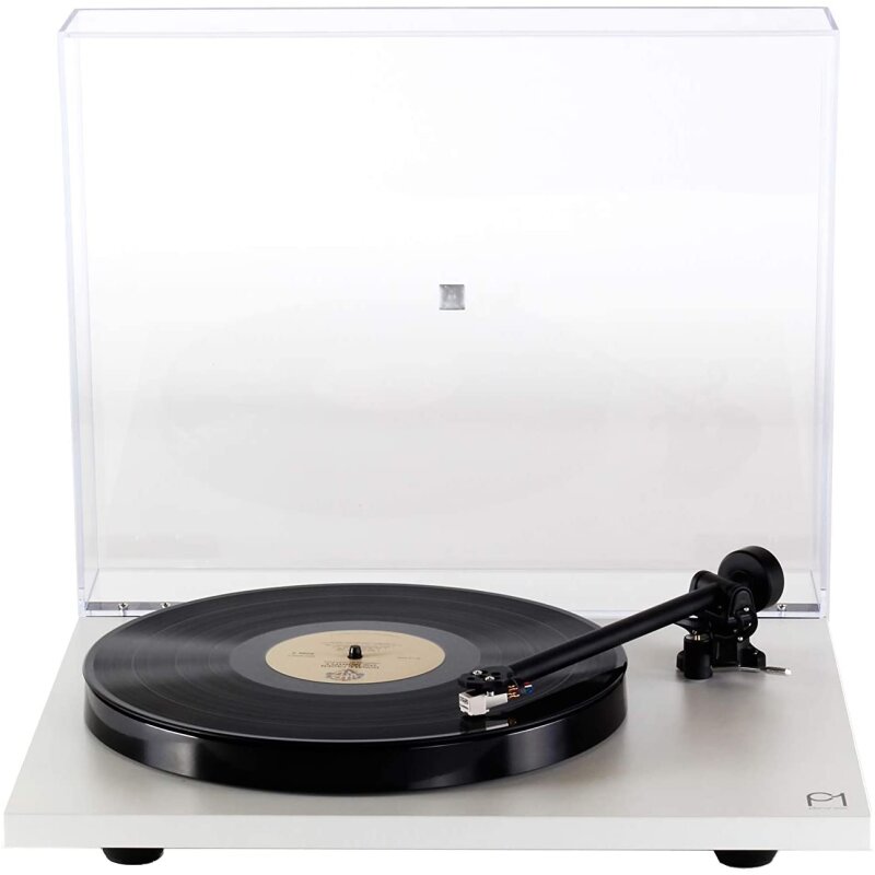 Plattenspieler Rega Planar 1 PLUS Weiß RB110 inkl.MM Phono-Vorverstärker WIE NEU