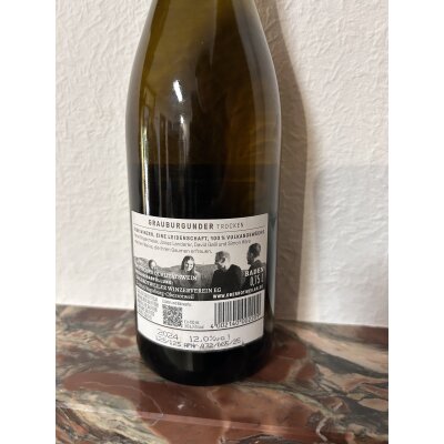 Burgunderpaket 2024 trocken, 6x 0,75L,Vulkangewächs Kaiserstuhl, Baden, NEU