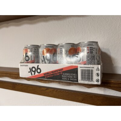Mixgetränk Suntory -196, 24x 0,33L, Double...