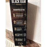 Black Ram Whisky, Geschenkset 6x 0,7L, 40% Alc., 3 Jahre + Glas