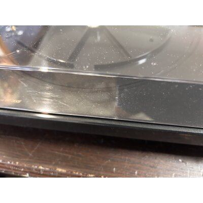 Vollautomat Plattenspieler, Phono, Denon DP-300F, schwarz, OPTISCHER MANGEL